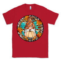Red fall gnomes round earrings Classic Tee - Artiststas