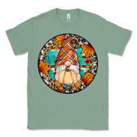 Sage fall gnomes round earrings Classic Tee - Artiststas