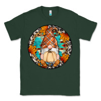 Sports Green fall gnomes round earrings Classic Tee - Artiststas