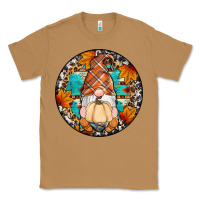 Toasted Coconut fall gnomes round earrings Classic Tee - Artiststas