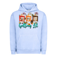 Pigment Grape Ice Candles with Fall Getting Lit Urban Hoodie - texasbilliewilder
