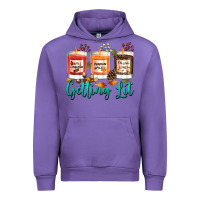 Tulip Candles with Fall Getting Lit Urban Hoodie - texasbilliewilder