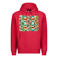Cardinal western brushstroke Premium Hoodie - AdoDesignShop