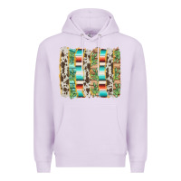 Lilac western brushstroke Premium Hoodie - AdoDesignShop