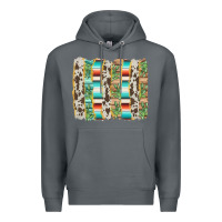 Rock western brushstroke Premium Hoodie - AdoDesignShop