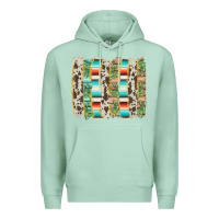 Seafoam western brushstroke Premium Hoodie - AdoDesignShop
