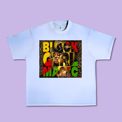 Black Girl Magic Urban Heavy Tee Designed By Hra Design Shop