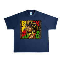 Navy black girl magic Urban Heavy Tee - HRA Design Shop