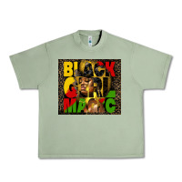 Oil Green black girl magic Urban Heavy Tee - HRA Design Shop