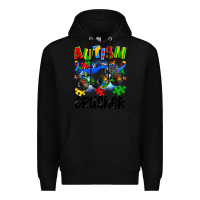 Black autism crusher Premium Hoodie - Artiststas