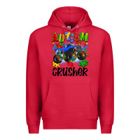 Cardinal autism crusher Premium Hoodie - Artiststas