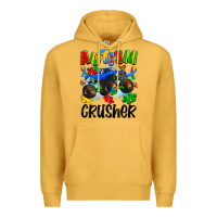 Mustard autism crusher Premium Hoodie - Artiststas