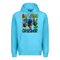 Ocean Blue autism crusher Premium Hoodie - Artiststas