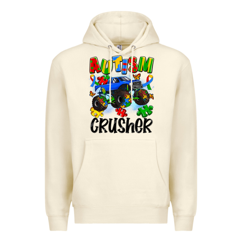 Autism Crusher Premium Hoodie by Artiststas | Teevron