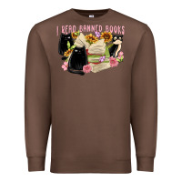 Chestnut ı read banned books Premium Sweatshirt - MaliasSmallBusiness