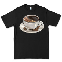 Black coffee  americano Premium Tee - BarkalooDesign