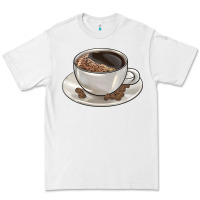 White coffee  americano Premium Tee - BarkalooDesign