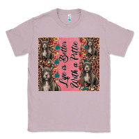 Lilac life is better with a pittie Classic Tee - JahusDesignShop