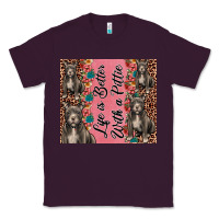 Plum life is better with a pittie Classic Tee - JahusDesignShop