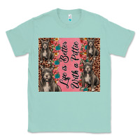 Seafoam life is better with a pittie Classic Tee - JahusDesignShop
