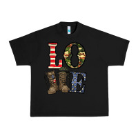 Black loce army Urban Heavy Tee - CowhideDigitalArt