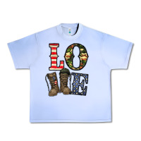 Grape Ice loce army Urban Heavy Tee - CowhideDigitalArt