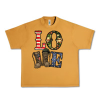 Peanut Butter loce army Urban Heavy Tee - CowhideDigitalArt