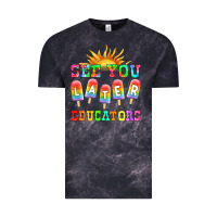 Cloud Black see you later educators Vintage Tee - HRA Design Shop
