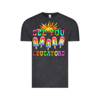 Vintage Black see you later educators Vintage Tee - HRA Design Shop