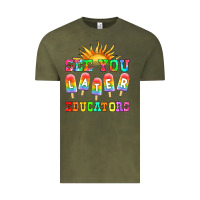 Vintage Olive see you later educators Vintage Tee - HRA Design Shop
