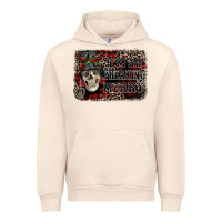 Sandshell I'm so freaking merry skeleton messy bun Urban Hoodie - NancyCooperArtShop