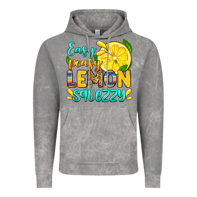 Easy Peasy Lemon Squezzy Vintage Hoodie by Zillion Design Studio | Teevron