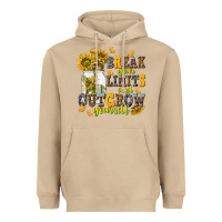 Mushroom break your limits and outgrow yourself Heavyweight Hoodie - NancyCooperArtShop