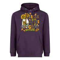 Plum break your limits and outgrow yourself Heavyweight Hoodie - NancyCooperArtShop