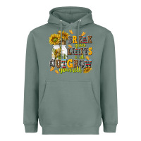 Sage break your limits and outgrow yourself Heavyweight Hoodie - NancyCooperArtShop