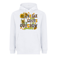 White break your limits and outgrow yourself Heavyweight Hoodie - NancyCooperArtShop