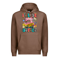 Chestnut i'll be in my office Premium Hoodie - Artiststas