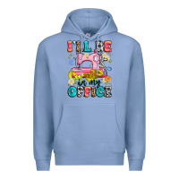 Colony Blue i'll be in my office Premium Hoodie - Artiststas