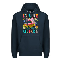 Navy i'll be in my office Premium Hoodie - Artiststas