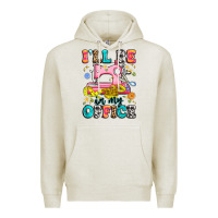 Oatmeal Heather i'll be in my office Premium Hoodie - Artiststas
