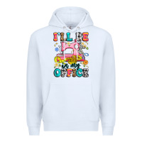 White i'll be in my office Premium Hoodie - Artiststas
