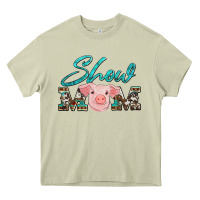 Mossy show mom pig Heavy Core Tee - Artiststas