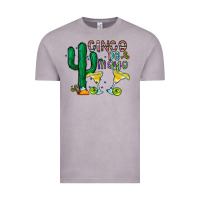 Vintage Zinc cinco de mayo cactus Vintage Tee - CowhideDigitalArt