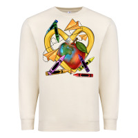 Sandshell heart pencil Premium Sweatshirt - NancyCooperArtShop