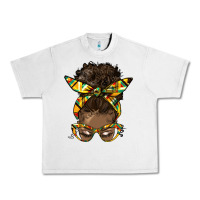 Lunar Rock afro bun Urban Heavy Tee - HRA Design Shop