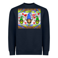 Navy western tennis gnome Heavyweight Sweatshirt - HRA Design Shop