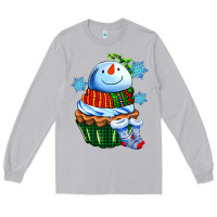 Moon Dust snowman cupcake Long Sleeve Tee - AdoDesignShop