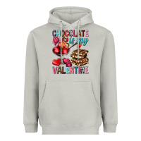 Moon Dust chocolate is my valentine Heavyweight Hoodie - NancyCooperArtShop