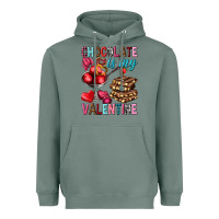 Sage chocolate is my valentine Heavyweight Hoodie - NancyCooperArtShop