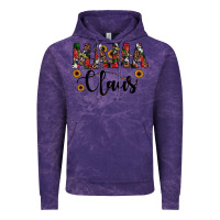 Cloud Purple mama claus Vintage Hoodie - JahusDesignShop
